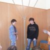 Přednáška o AIDS 8.12.2010 v tělocvičně školy
