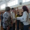 Přednáška o AIDS 8.12.2010 v tělocvičně školy