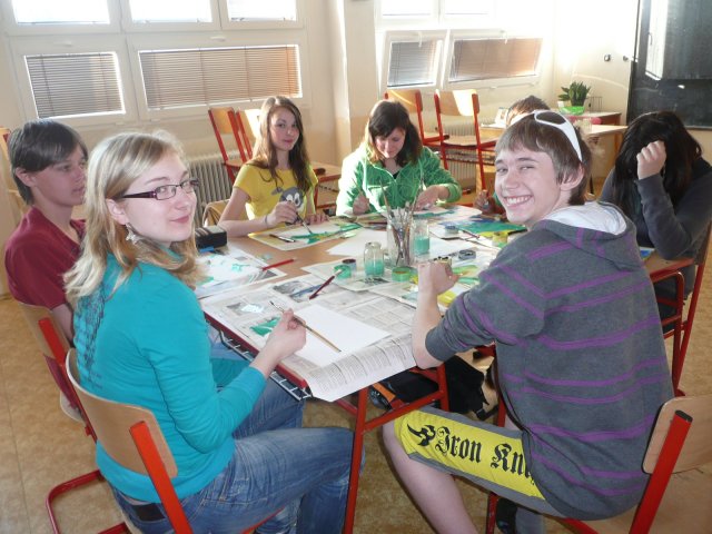 DEN ZEMĚ 20. 4. 2011 v areálu školy