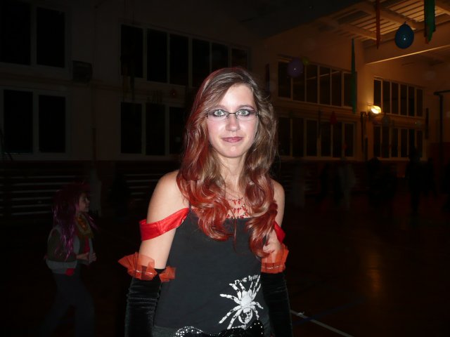 Halloween party v tělocvičně školy 26.10.2010