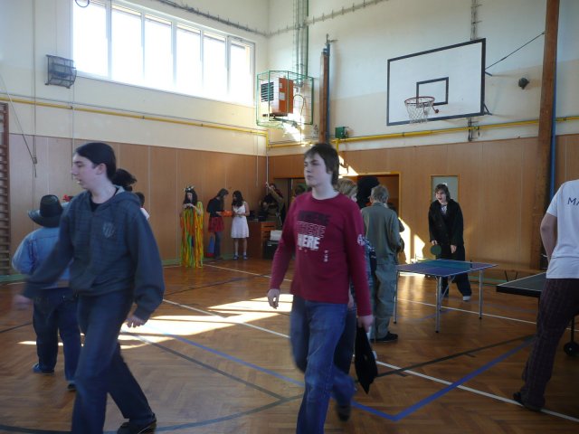 Masopust 8. 3. 2011 v tělocvičně školy