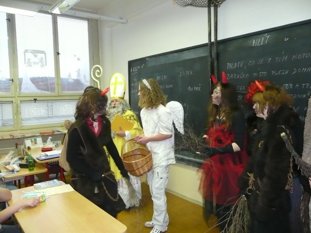Mikulášská nadílka 4. 12. 2009