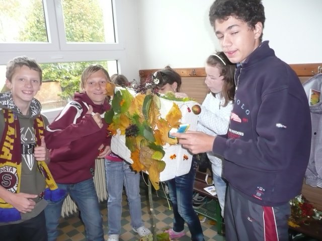 Podzimní inspirace - projektový den 15.10.2010