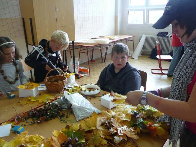 Podzimní inspirace - projektový den 15.10.2010
