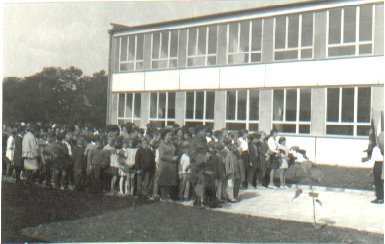 Slavnostní otevření nové školy 28. srpna 1966