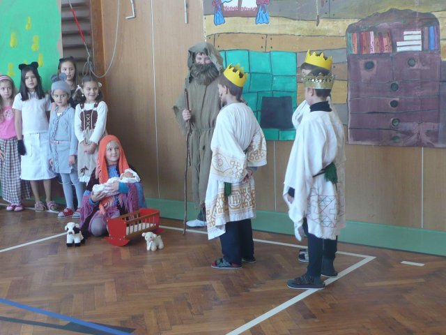 Vánoční dílna konaná v sobotu 27.11.2010  v prostorách školy