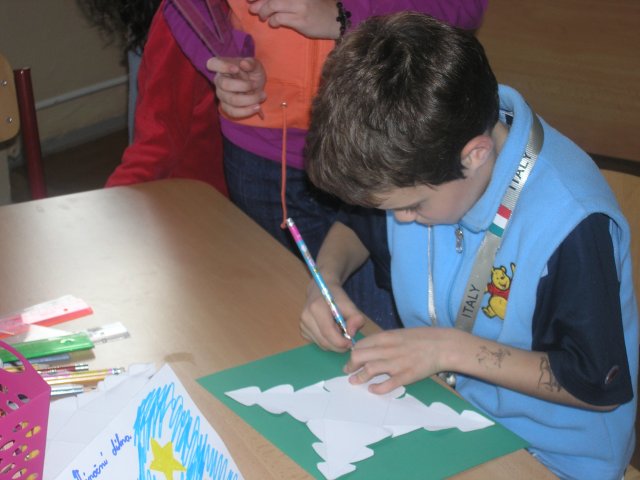 Vánoční dílna konaná v sobotu 27.11.2010  v prostorách školy