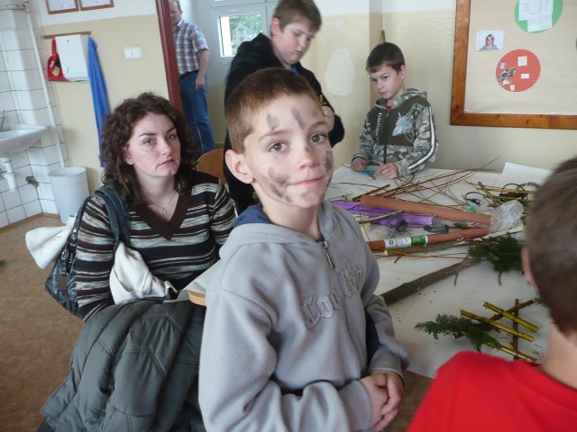 Vánoční dílna konaná v sobotu 27.11.2010  v prostorách školy