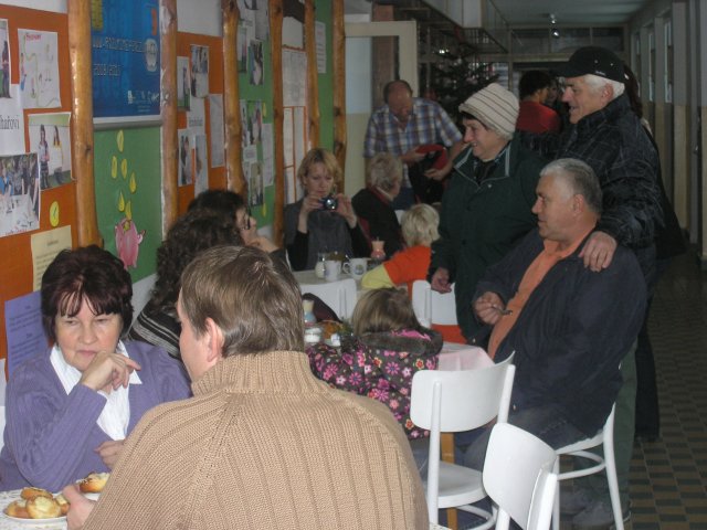 Vánoční dílna konaná v sobotu 27.11.2010  v prostorách školy