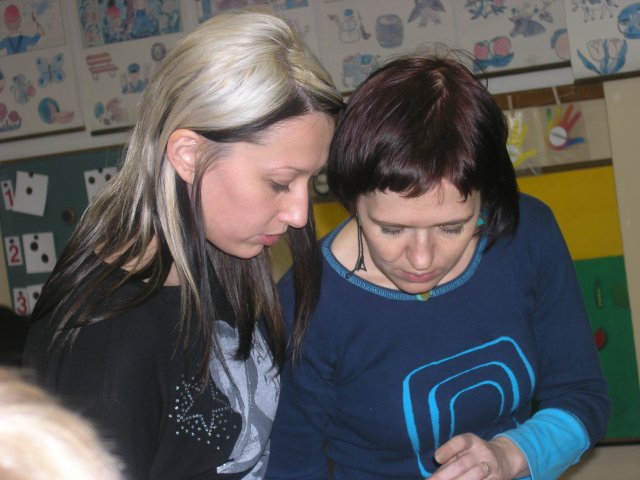 Vánoční dílna konaná v sobotu 27.11.2010  v prostorách školy