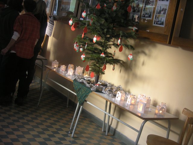 Vánoční dílna konaná v sobotu 27.11.2010  v prostorách školy