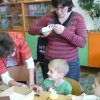 Vánoční dílna konaná v sobotu 27.11.2010  v prostorách školy