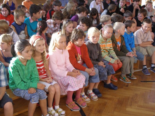 Slavnostní zahájení školního roku 1. 9. 2009